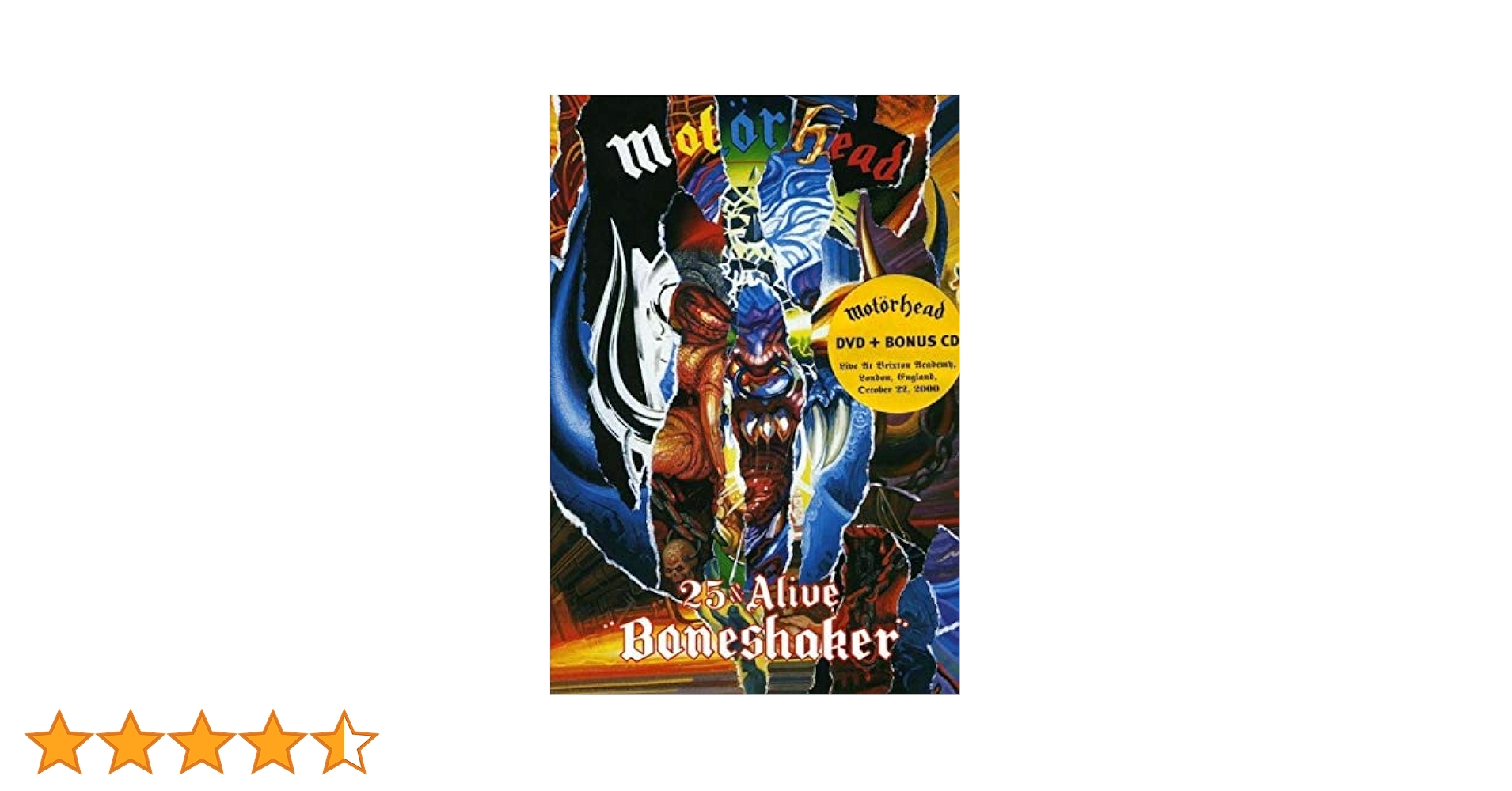 Motorhead -25 & Alive Boneshaker [DVD] [2010] [NTSC]: Amazon